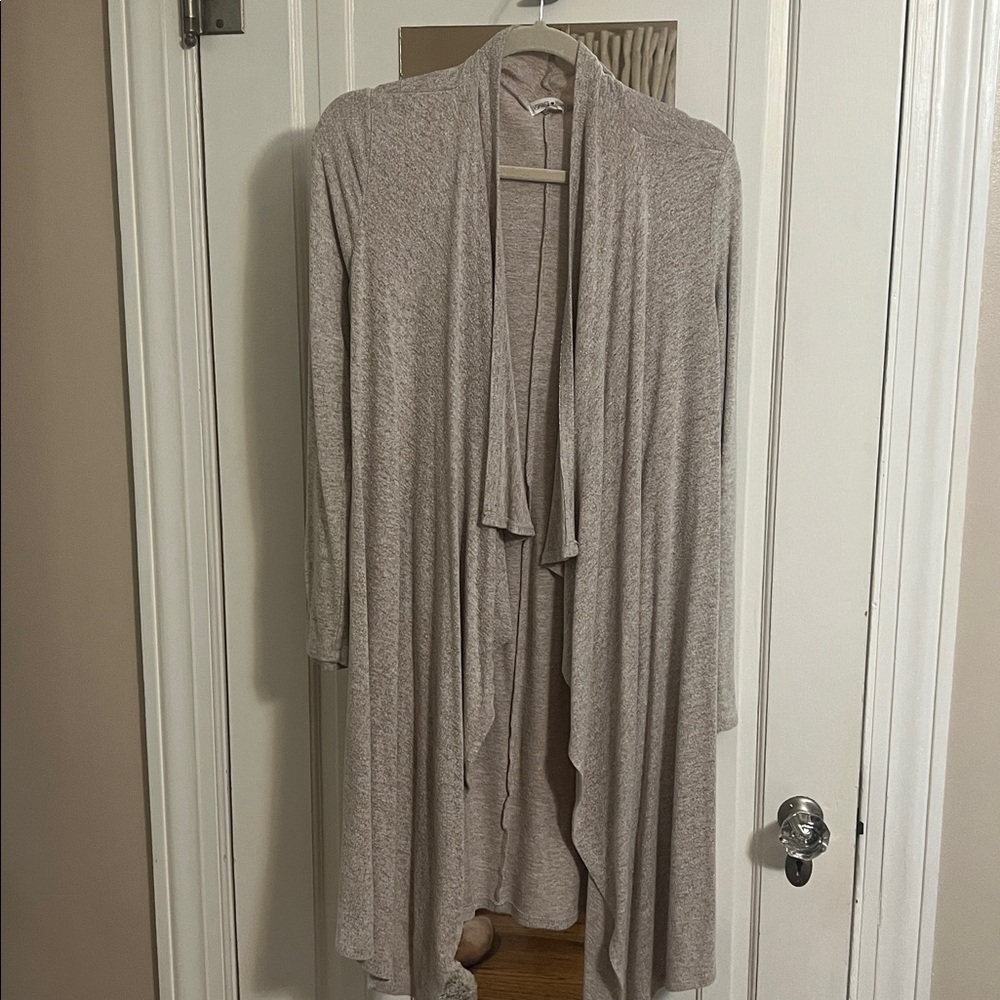 Inspired Hearts Light Gray Cardigan